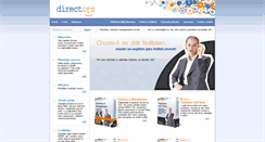 Desktop Screenshot of directors.cz